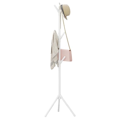 Baum-Garderobe – Freistehender Garderobenständer, Standgarderobe-Organizer | Kleiderständer Aus Verdicktem Stahl Mit Innovativem, Baumförmigem, Freistehendem Kleiderständer Für Flure Im Innenbereich von Opilroyn
