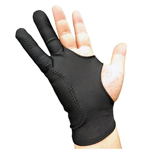 Digitaler Zeichenhandschuh, Anti-Touch-Handschuh, Künstlerhandschuh, 2-Finger, glatte Elastizität, Zeichnungstablett-Handschuh, Bleistift-Skizzieren, Malhandschuhe für Bleistift, Skizzieren, Malen, von Opilroyn