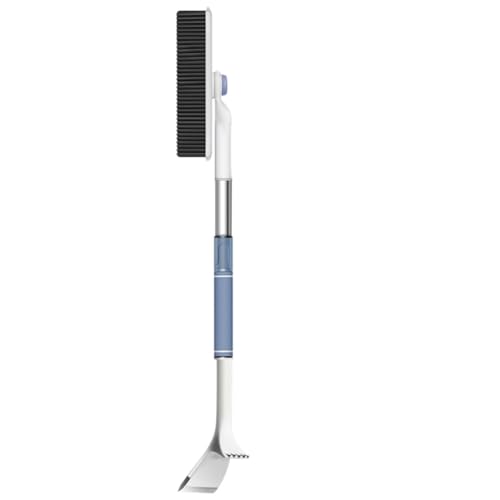 Eisschaber - Outdoor Schneeschaufel, Auto-Schneeschaufel, Einziehbare Auto-Schneeschaufel, 3-in-1-Multifunktionale Schneeräumbürste aus Aluminiumlegierung, G-Schaufel von Opilroyn