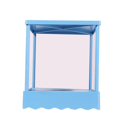 Fester Tischspiegel 1/4 Stück – Dreieckiger Glasspiegel, nicht reversibel, reflektierendes Bild | Tischplatte aus versilbertem Glas mit authentischer Automatikanzeige von Opilroyn