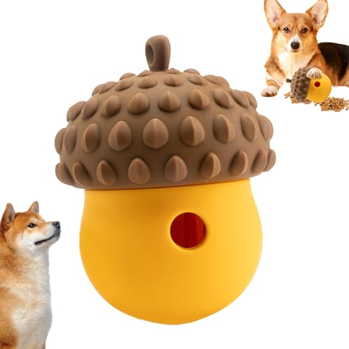 Futterspender für Hunde – interaktiver Süßigkeitenball, Puzzle-Spielzeug für die Kaudrüse, Kauspielzeug für Welpen, Trainingshilfe für Hunde in von Opilroyn