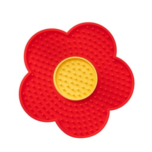 Futterstation Für Leckmatte - Sonnenblume Tier Lecken Matte Für Tiere Aus Silikon In 2 Farben Niedliche Haustierprodukte Für Hunde Und Katzen, Pe Matte Futterstation Für Leckmatte - Sonnenblume Tier Lecken Matte Für Tiere Aus Silikon In 2 Farben Niedliche Haustierprodukte Für Hunde Und Katzen, Pe Matte von Opilroyn