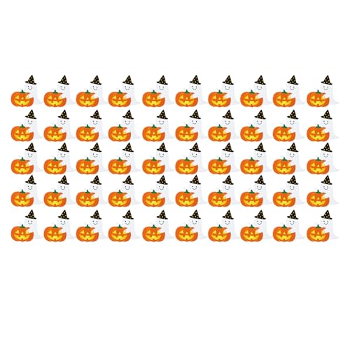 Halloween Lollipop Kartenhalter – Geist und Kürbis, dekorative Kartenhalter für Süßigkeiten | Halloween-Party-Gadget für Süßigkeiten oder Saures Halloween Lollipop Kartenhalter – Geist und Kürbis, dekorative Kartenhalter für Süßigkeiten | Halloween-Party-Gadget für Süßigkeiten oder Saures von Opilroyn