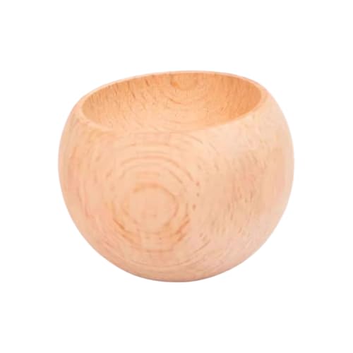 Holzdiffusor – Becher aromma-Diffusor aus Holz, kompakter eiförmiger Duftspender, tragbarer Öldispenser | Lang anhaltendes aromma für Kleiderschrank, Toilette, Spa, Wohnzimmer, Auto oder Büro. von Opilroyn