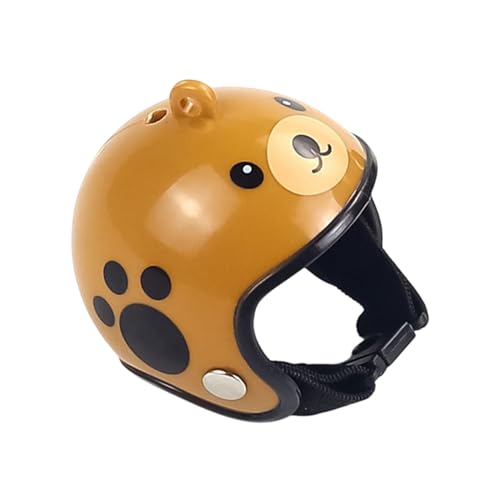 Hühnchen-Hartschale - Stylischer Vogelhelm mit Riemen, Bequeme Schutzausrüstung für Haustiere | Lustige Kopfbedeckung für Hühner, Ideal für Kostüme, Aktivitäten drinnen und draußen und Sicherheit klei von Opilroyn