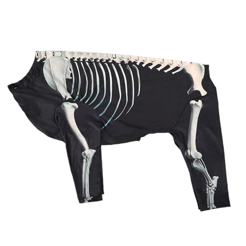 Hunde-Skelett-Sweatshirt, Halloween-Hundekostüme, Welpen-Body, Haustier-Kleidung für Urlaub, Fotos, Feiern, Reisen, Versammlungen, Alltag, Zuhause, Outdoor-Freunde Hunde-Skelett-Sweatshirt, Halloween-Hundekostüme, Welpen-Body, Haustier-Kleidung für Urlaub, Fotos, Feiern, Reisen, Versammlungen, Alltag, Zuhause, Outdoor-Freunde von Opilroyn