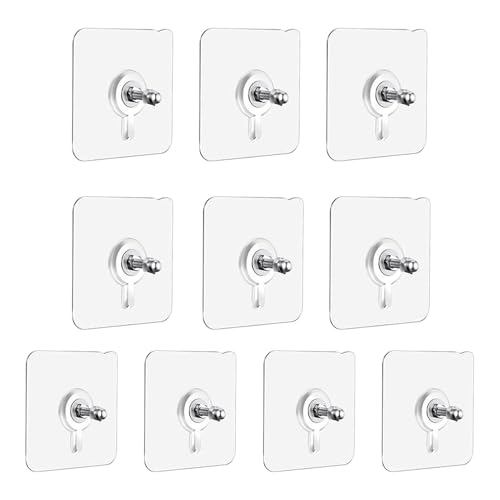 Klebehaken für Bilderrahmen – Haken zum Aufhängen von Bildern, Wandhaken aus Acryl | Einfache Wandgarderobe mit starker Tragfähigkeit, Haken zum Aufhängen von Traspar Acrylbildern Klebehaken für Bilderrahmen – Haken zum Aufhängen von Bildern, Wandhaken aus Acryl | Einfache Wandgarderobe mit starker Tragfähigkeit, Haken zum Aufhängen von Traspar Acrylbildern von Opilroyn