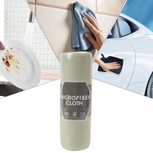 Mikrofaser Handtuch Rolle Küche Küche Mikrofaser Wiederverwendbare Mikrofasertuch Küche Bad Reinigung Küche Mikrofasertuch Wiederverwendbares Mikrofasertuch von Opilroyn