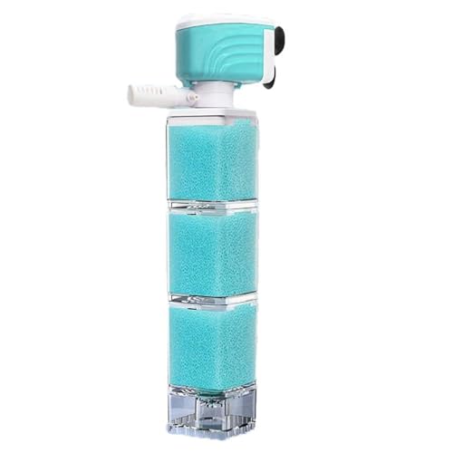 Opilroyn Aquariumfilter, Aquarium-Wasserzirkulationsfilterpumpe, Aquariumpumpe – sauberer Maschinenschwamm, klar für Süßwasser-WC, Gemeinschaft, Hobbyisten, Badezimmer, Zucht, Salzwasser, Tiergeschäft Opilroyn Aquariumfilter, Aquarium-Wasserzirkulationsfilterpumpe, Aquariumpumpe – sauberer Maschinenschwamm, klar für Süßwasser-WC, Gemeinschaft, Hobbyisten, Badezimmer, Zucht, Salzwasser, Tiergeschäft von Opilroyn