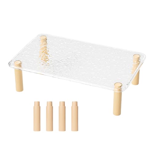 Opilroyn Hamsterkäfig Ständer Plattformen, Abnehmbare Verstellbare Kleine Plattformen, Kleintierbedarf für Tisch Leiter Spielzeug Wasserflasche von Opilroyn