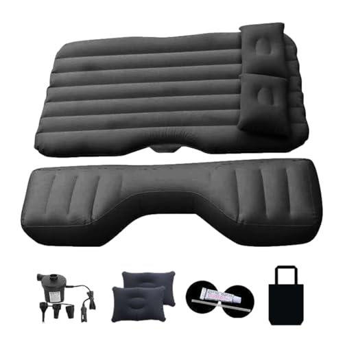 Opilroyn Luftbett Camping Reise Unterstützer, aufblasbar für Auto mit Pumpe – Erweiterte Couch, tragbare Auto-Schlafmatratze für Autoreisen, Camping von Opilroyn