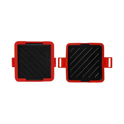 Opilroyn Mikrowellengrill - Sandwich-Toaster für unterwegs - Antihaftbeschichtete Brötchenplatten spülmaschinenfest für Frühstück Snacks Grillkäse Zuhause Büro Universität Opilroyn Mikrowellengrill - Sandwich-Toaster für unterwegs - Antihaftbeschichtete Brötchenplatten spülmaschinenfest für Frühstück Snacks Grillkäse Zuhause Büro Universität von Opilroyn