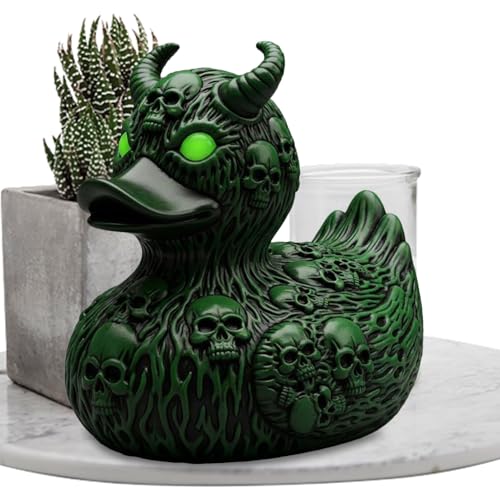 Opilroyn Schreibtischfigur | Resin-Skelett-Enten-Kollektion | Deko Ornament Für Vitrine Schreibtisch Nachttisch Wohnzimmer Eingangsbereich Apartment von Opilroyn