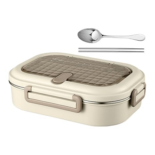 Opilroyn Thermo-,Essensdose für Erwachsene | Spülmaschinen- Und Mikrowellengeeignet Auslaufsicher Edelstahl Mit Besteck Unterteilte Schüssel Für Pflege Snacks Salate Picknick Opilroyn Thermo-,Essensdose für Erwachsene | Spülmaschinen- Und Mikrowellengeeignet Auslaufsicher Edelstahl Mit Besteck Unterteilte Schüssel Für Pflege Snacks Salate Picknick von Opilroyn