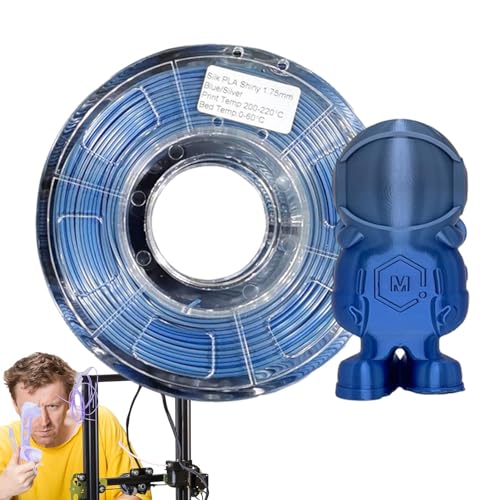 Seidenfilament 1.75,3D Drucker Filament,1.75mm Glänzendes Filament - Spulenfilament, Zweifarbiges 3D-Druck-Filament, zwei Farben für die meisten 3D-Drucker Seidenfilament 1.75,3D Drucker Filament,1.75mm Glänzendes Filament - Spulenfilament, Zweifarbiges 3D-Druck-Filament, zwei Farben für die meisten 3D-Drucker von Opilroyn