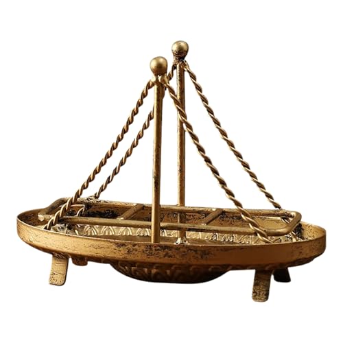Serviettenspender - Vintage Segelboot Halter, Eleganter Handtuchhalter mit kreativem nordischen Look, Ablagetablett für die Theke | Moderner Home Organizer von Opilroyn