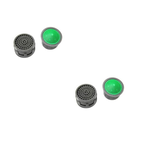 Wasserhahnbelüfter, 2-teilig, für Küchenspüle, Durchflussventilator, Wasserhahnbelüfter, Wasserhahn-Sprühdüse, wassersparende Anti-Spritzbecken, geeignet für von Opilroyn
