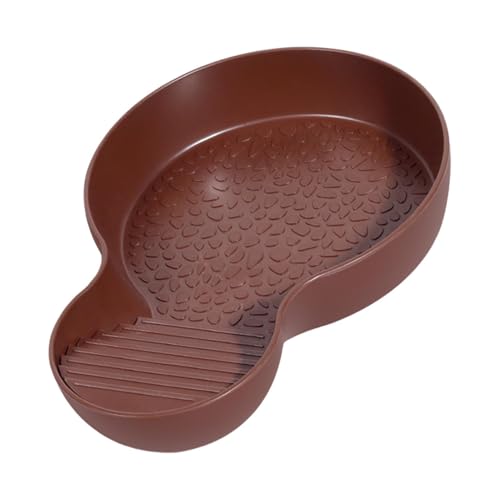 Wasserschale, Wasserschale, Schwimmbecken für das Badezimmer, rutschfest, Zubehör für Fütterung und Frösche, Aquarium-Ornament für Schildkröten, gehörnte Frösche, Eidechsen, Schlange Wasserschale, Wasserschale, Schwimmbecken für das Badezimmer, rutschfest, Zubehör für Fütterung und Frösche, Aquarium-Ornament für Schildkröten, gehörnte Frösche, Eidechsen, Schlange von Opilroyn