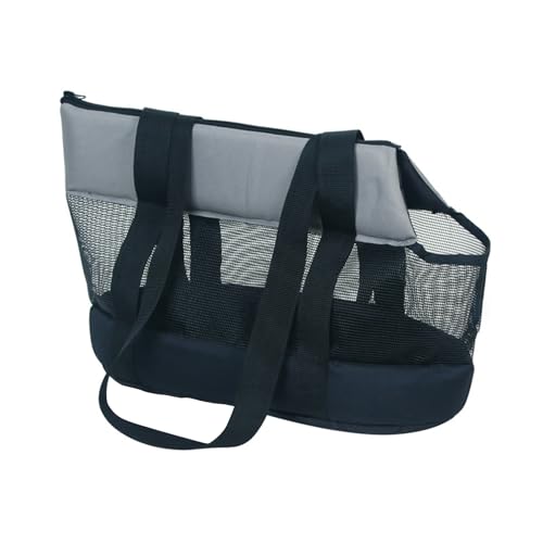 Weiche Haustiertragetasche – faltbare, tragbare Reisetasche, zusammenklappbare Haustiertasche mit atmungsaktivem Stoff, sicherem Reißverschluss, Netzdesign und leichtem Komfort | Ideal für Katzen, Wel Weiche Haustiertragetasche – faltbare, tragbare Reisetasche, zusammenklappbare Haustiertasche mit atmungsaktivem Stoff, sicherem Reißverschluss, Netzdesign und leichtem Komfort | Ideal für Katzen, Wel von Opilroyn
