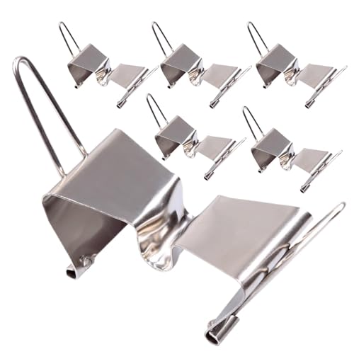 Wet Canvas Carrier Clips, Canvas Frame Clamps | Silver Wet Canvas Frame Carrying Clips Stainless Steel Set for Dry Canvas Wet Canvas Carrier Clips, Canvas Frame Clamps | Silver Wet Canvas Frame Carrying Clips Stainless Steel Set for Dry Canvas von Opilroyn