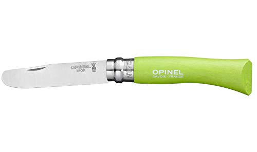 Couteau Enfant Bout Rond - Mon Premier Opinel N° 7 - Manche Charme Vert von Opinel