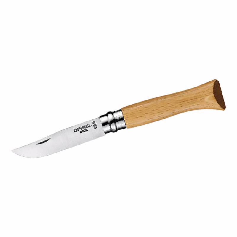 OPINEL Klappmesser No 6 Taschenmesser Messer Eiche Olive Walnuss Padouk Holz-Eiche von Opinel