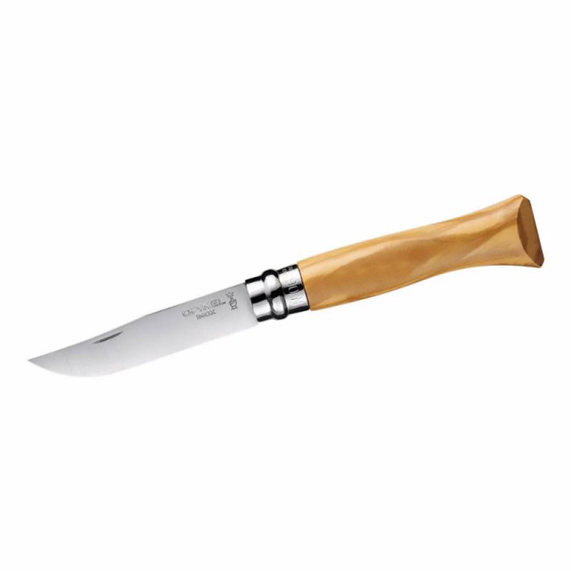 OPINEL Klappmesser No 6 Taschenmesser Messer Eiche Olive Walnuss Padouk Holz-olive von Opinel