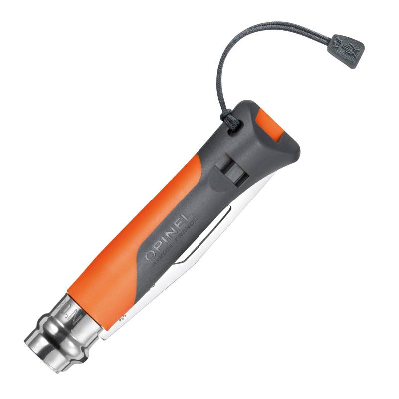 OPINEL Outdoor No 8 Sea-Mountain Arbeitsmesser - Klappmesser Taschenmesser Säge-orange/grau von Opinel