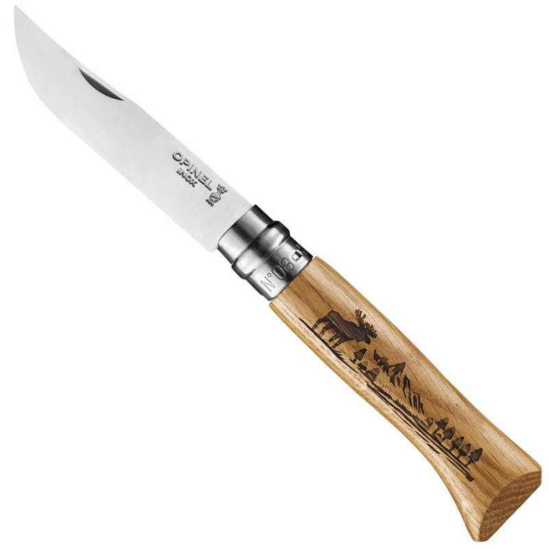 OPINEL Taschenmesser Animalia 08 Tier Motiv Klapp Messer Camping Edelstahl Holz-Elch OPINEL Taschenmesser Animalia 08 Tier Motiv Klapp Messer Camping Edelstahl Holz-Elch von Opinel