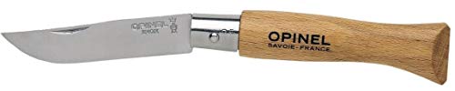 Opinel 04425-inox – N 5 Messer aus Edelstahl ohne Blockieren von Opinel