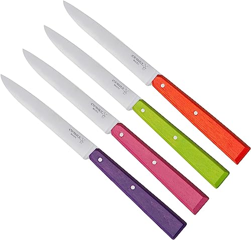 Opinel Messersatz Esprit Pop, versch. Farben Messer Set, Stahl, grau, M von Opinel