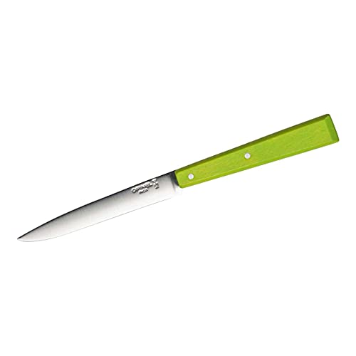 Opinel 254256 Messer POP Spirit-grün Outdoormesser, Silber von Opinel