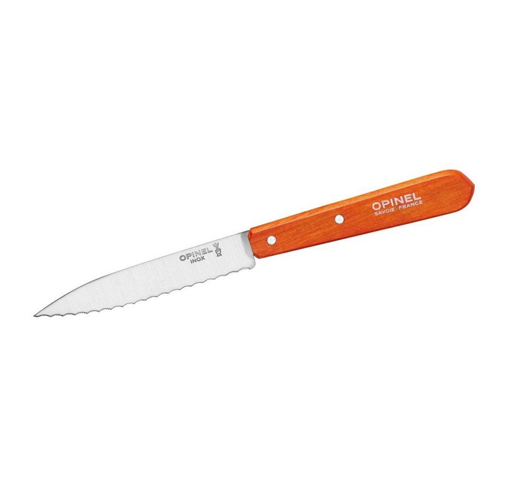 Opinel Allzweckmesser, Opinel Küchenmesser No 113, rostfrei, Buche, orange von Opinel