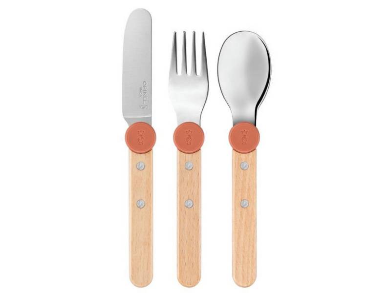 Opinel Besteck-Set Opinel Le Gourmet Kinderbesteckset, 3-tlg., CORAL Opinel Besteck-Set Opinel Le Gourmet Kinderbesteckset, 3-tlg., CORAL von Opinel