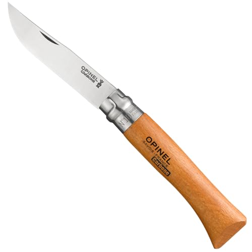 Opinel Carbon Messer Erwachsene Blister 2540109 N° 10, Natur von Opinel