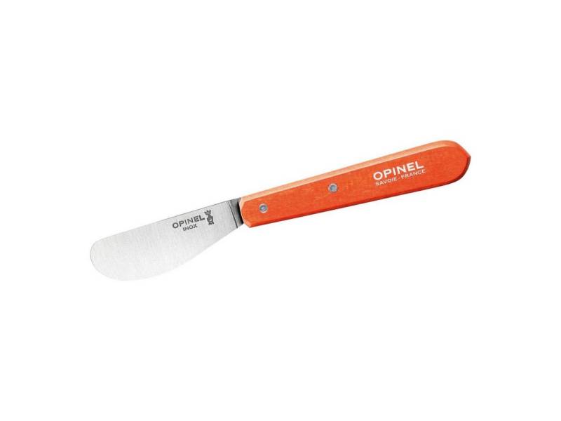 Opinel Gemüsemesser, Opinel Aufstrichmesser No 117, rostfrei, Buche, orange von Opinel