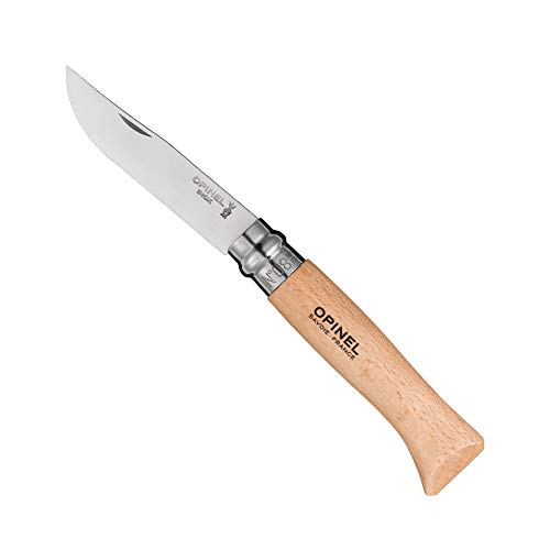 Opinel Inox Messer Erwachsene Blister 2540809 N° 08 von Opinel