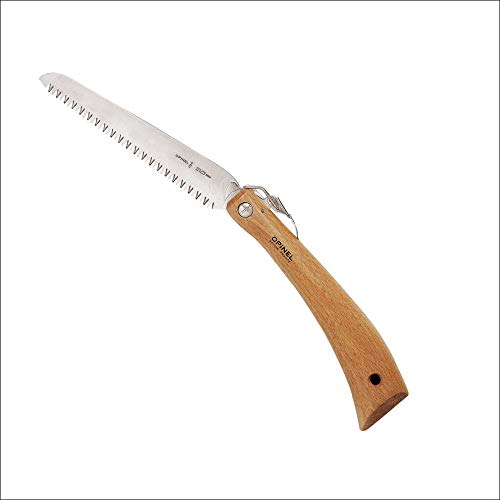 Opinel – Messer Säge schließende Opinel N ° 18 Natur – Griff 23 cm Holz Buchenholz von Opinel