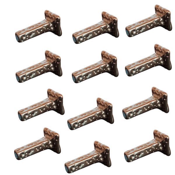 Set mit 12 Chiodo Schiaccia Chiodo Haken von Bruno Rainaldi, Opinion Ciatti von Opinion Ciatti