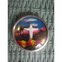 Kleines Rahmenmedaillon Rio De Janeiro von OpossumFactory