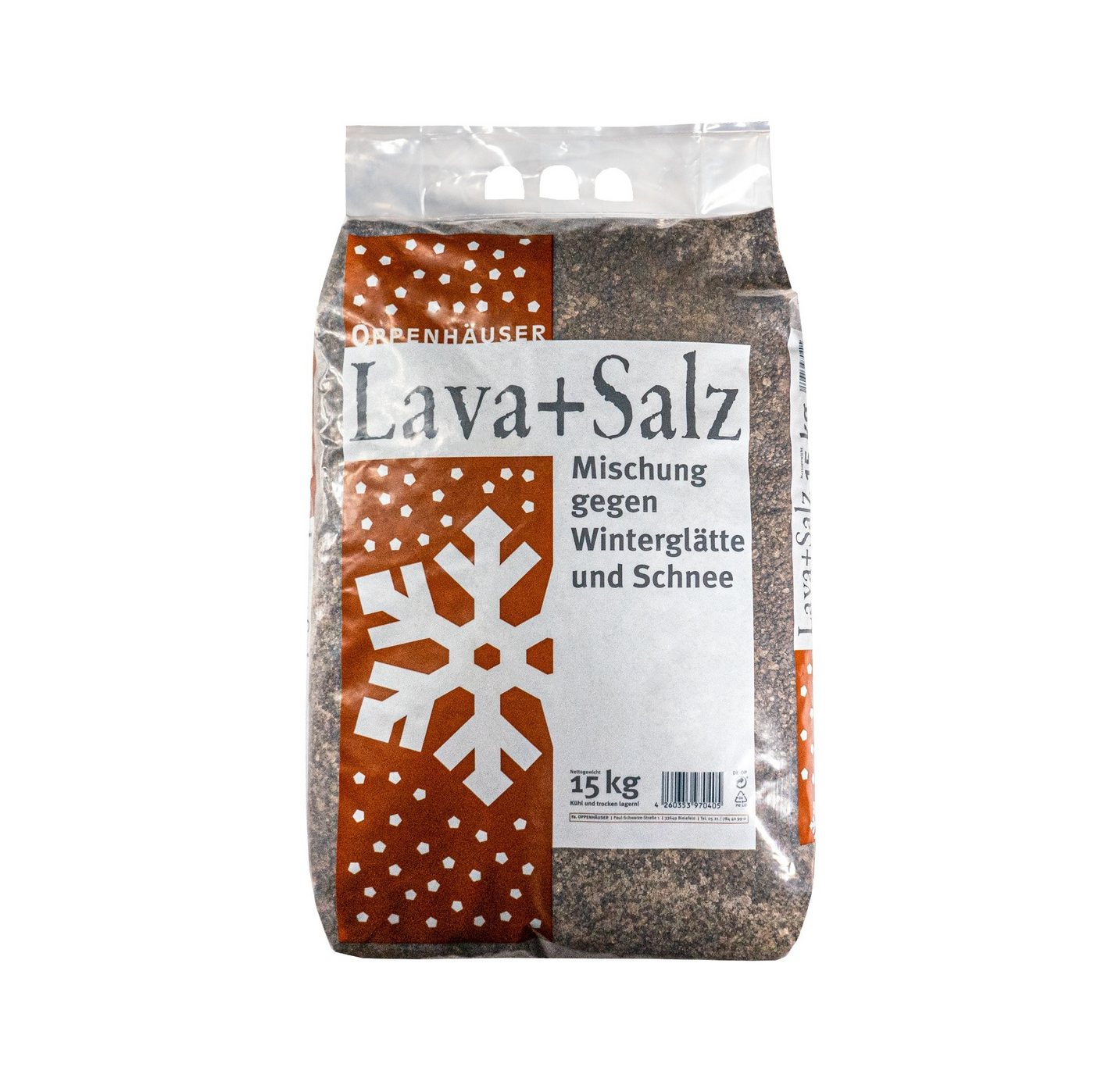 Oppenhäuser Großhandel & Produktion Salzstreuer Oppenhäuser Lava+Salz Gemisch 15 kg Oppenhäuser Großhandel & Produktion Salzstreuer Oppenhäuser Lava+Salz Gemisch 15 kg von Oppenhäuser Großhandel & Produktion