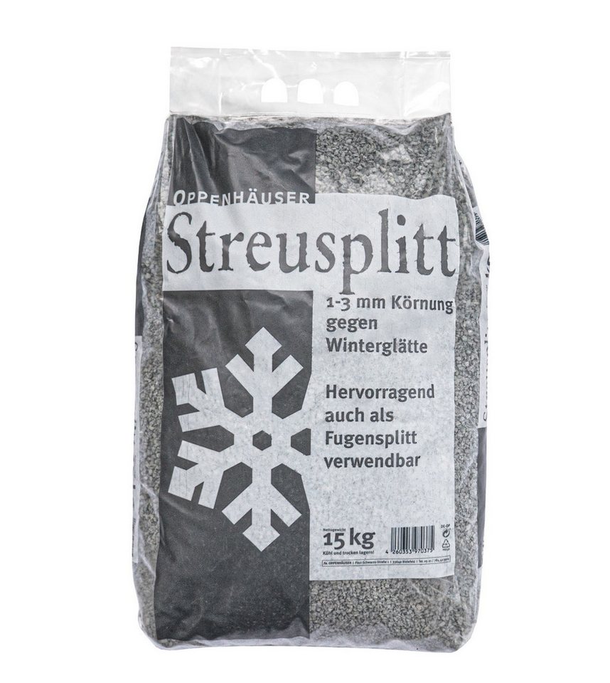Oppenhäuser Großhandel & Produktion Salzstreuer Oppenhäuser Streusplittt 1-3 mm 15 kg Oppenhäuser Großhandel & Produktion Salzstreuer Oppenhäuser Streusplittt 1-3 mm 15 kg von Oppenhäuser Großhandel & Produktion