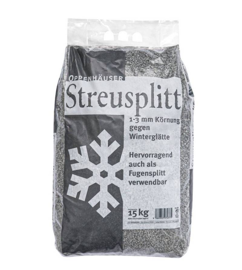 Oppenhäuser Großhandel & Produktion Salzstreuer Oppenhäuser Streusplittt 1-3 mm 15 kg von Oppenhäuser Großhandel & Produktion