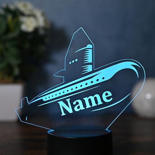 Optechvisual Personalisierte LED U-Boot Lampe – Geschenk für U-Boot Fans, U-boot Liebhaber und U-boot fahrerht Optechvisual Personalisierte LED U-Boot Lampe – Geschenk für U-Boot Fans, U-boot Liebhaber und U-boot fahrerht von Optechvisual