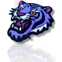 Oldschool Tiger Art Animal Rug Handmade Handgemacht Tufting Custom Rugs Wunschdesign Teppich Optic Personalisiert von OpticRugs