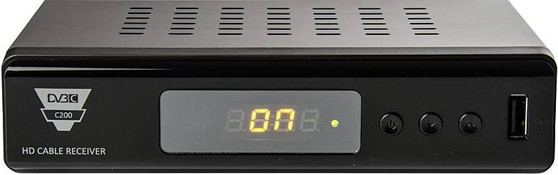 Opticum C200 Hd Kabel Receiver Hdmi Scart Front Usb Dvb C Und Hdtv B-Ware Opticum C200 Hd Kabel Receiver Hdmi Scart Front Usb Dvb C Und Hdtv B-Ware von Opticum