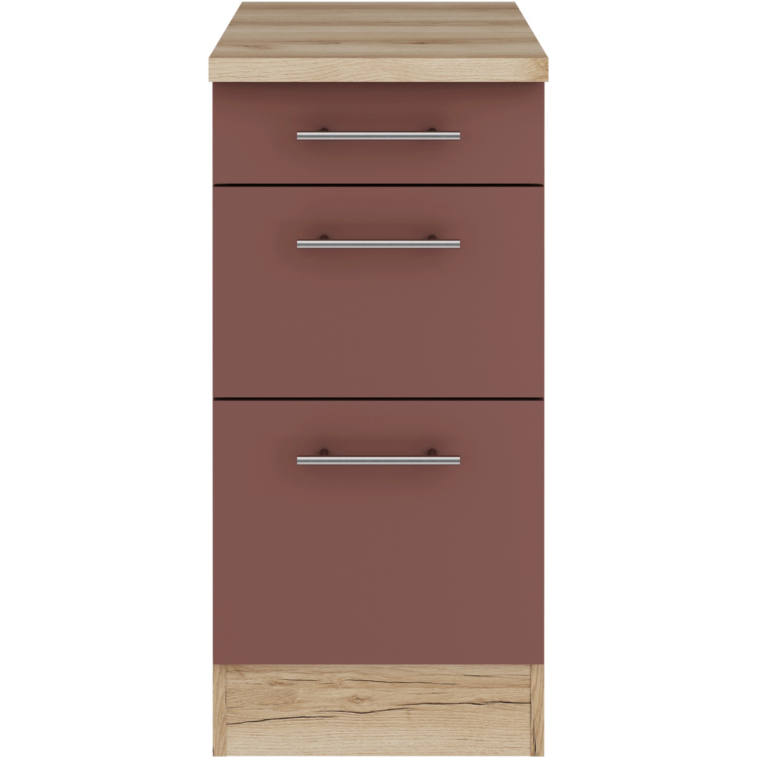 OPTIFIT Bari407 Unterschrank 40 cm Rostrot OPTIFIT Bari407 Unterschrank 40 cm Rostrot von Optifit