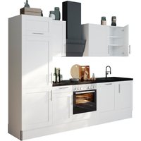 OPTIFIT Küche "Ahus", 280 cm breit, ohne E-Geräte, MDF Fronten, Soft Close Funktion von Optifit