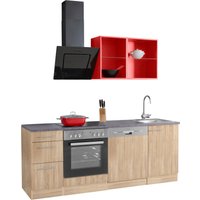 OPTIFIT Küchenzeile "Mini", mit E-Geräten, Breite 210 cm von Optifit