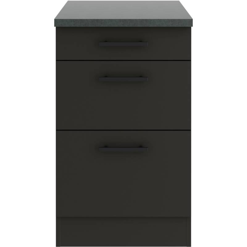 OPTIFIT Madrid420 Unterschrank 50 cm Anthrazit Matt von Optifit